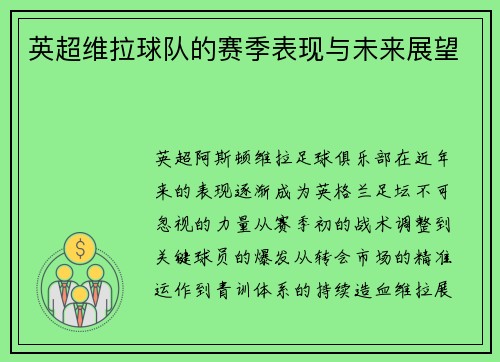 英超维拉球队的赛季表现与未来展望
